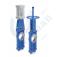 QC-Bi- directional through type knife gate valve