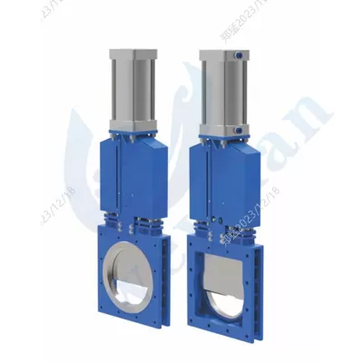 QD-Unidirectional seal knife gate valve slag disposal