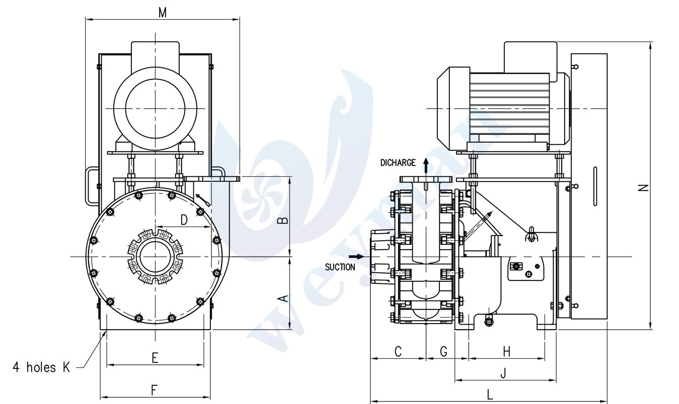 CVD Cyclo Vortex Duty Pump (Replace TC)